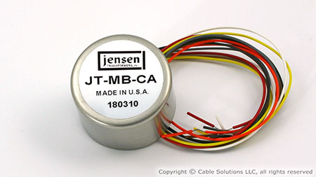 Jensen Transformers JT-MB-CA 1:1 Microphone Input Transformer