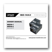 Jensen Transformers MEDIA-2 Manual - click to download PDF