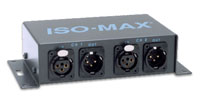 Jensen Iso-Max SP-2SX 2 Channel speakON Speaker Level to XLR Line Level  Converter Adapter