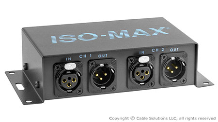Jensen Transformers PI-2XX ISO-MAX Stereo Audio Input Isolator