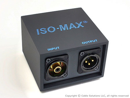 Jensen Transformers PI-RX ISO-MAX Mono Audio Input Isolator