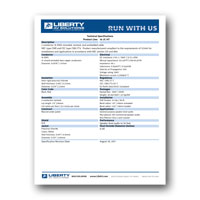 Liberty AV 16-2C-HT HomeTrax Economy 16 AWG 2-Conductor Speaker Cable, Spec Sheet, PDF