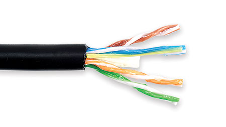 Liberty AV 24-4P-L6-EN-DB Category 6 U/UTP EN Series 23 AWG 4-Pair Unshielded Direct Burial Cable