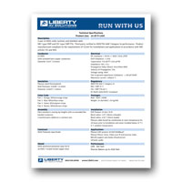 Liberty AV 24-4P-P-L5SH Category 5e F/UTP EN Series 24 AWG 4-Pair Shielded Cable, Spec Sheet, PDF