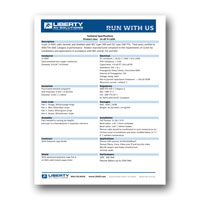 Liberty AV 24-4P-P-L6SH Category 6 F/UTP EN Series 23 AWG 4-Pair Shielded Cable, Spec Sheet, PDF