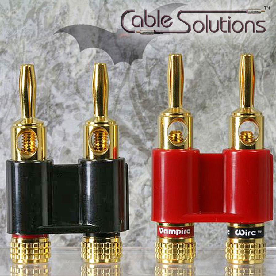 Vampire Wire #DB Double Banana Plugs