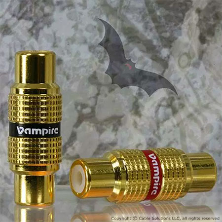 Vampire Wire "DF" RCA-Female to Female Adapters
